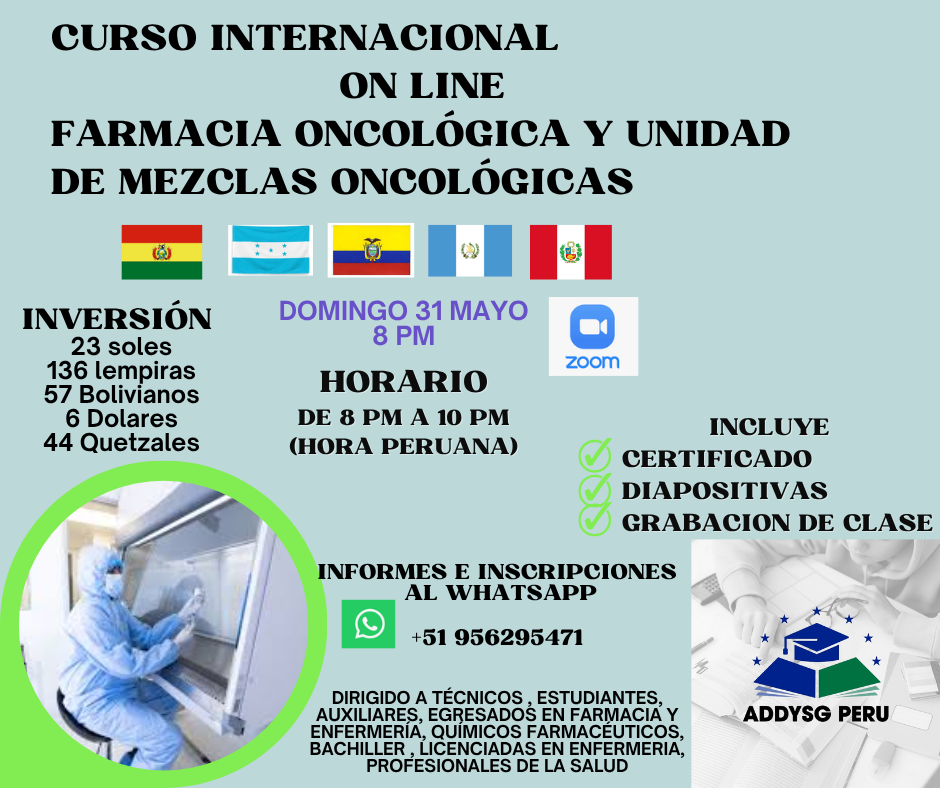 FARMACIA ONCOLÓGICA Y UNIDAD DE MEZCLAS ONCOLÓGICAS