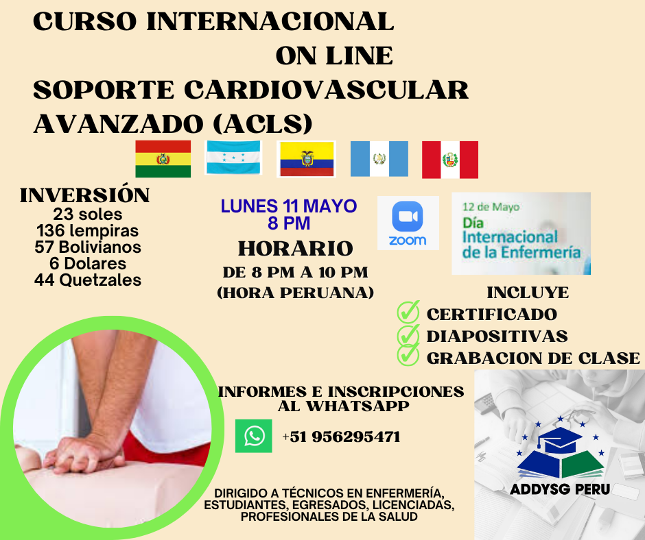 SOPORTE CARDIOVASCULAR AVANZADO