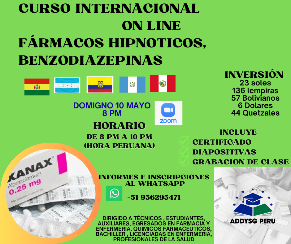 FÁRMACOS HIPNÓTICOS, BENZODIAZEPINAS