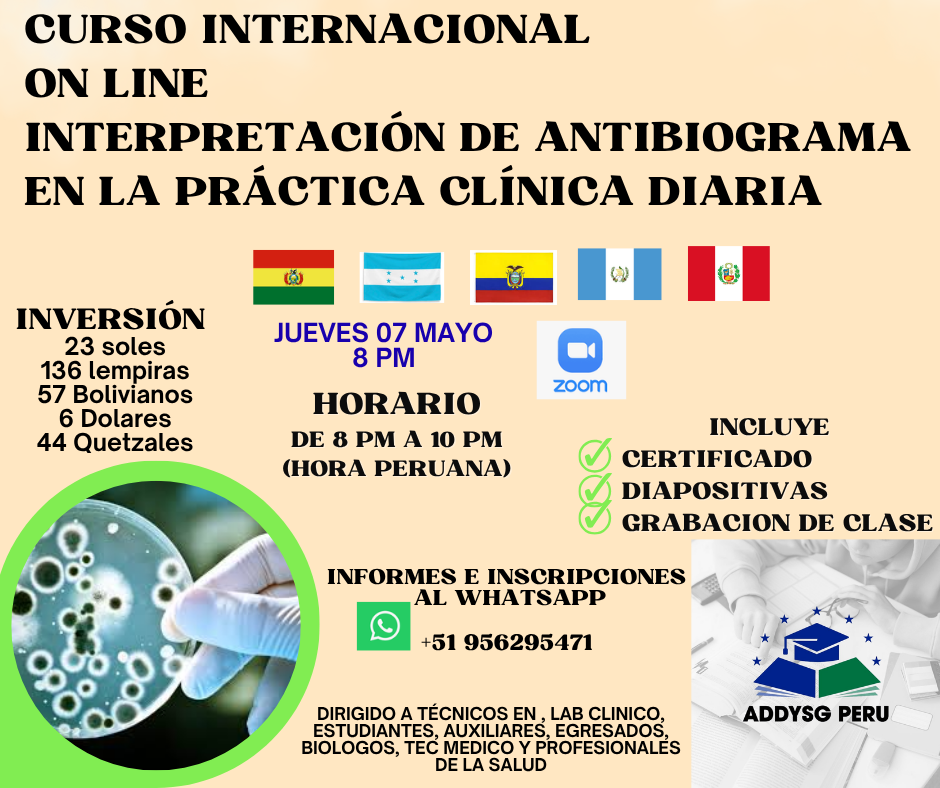 INTEPRETACIÓN DE ANTIBIOGRAMA EN LA PRÁCTICA CLÍNICA DIARIA