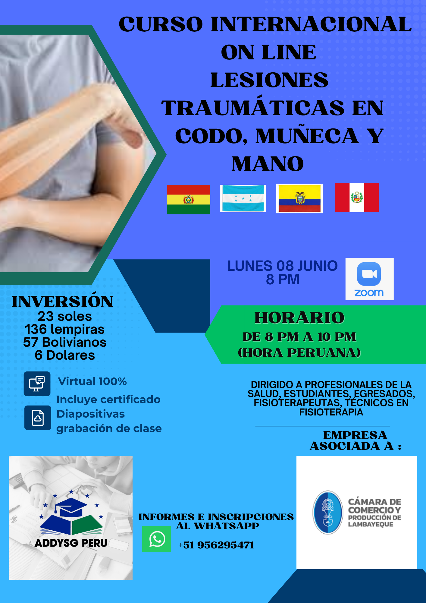 LESIONES TRAUMÁTICAS EN CODO, MUÑECA Y MANO