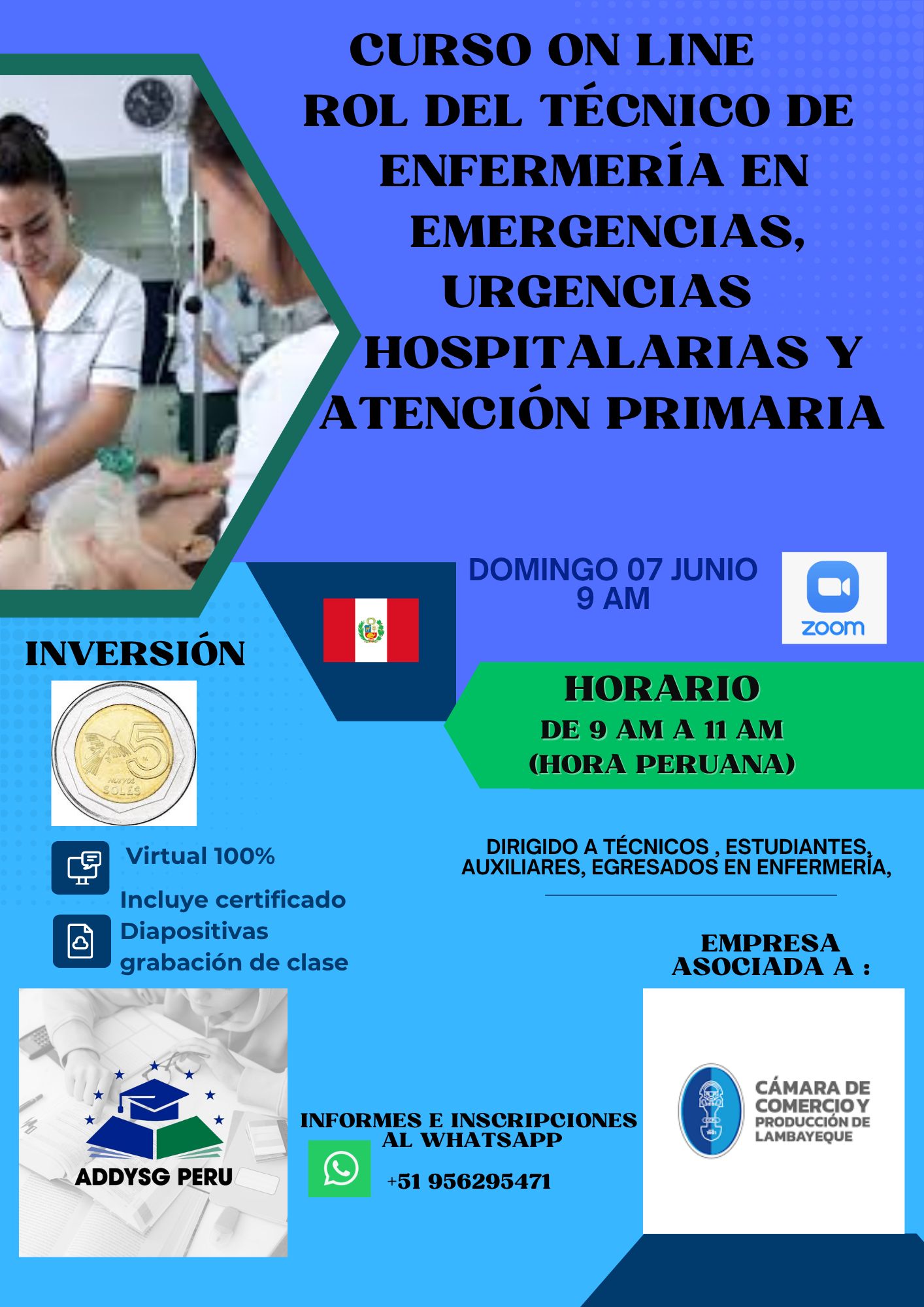 ROL DEL TÉCNICO DE ENFERMERÍA EN EMERGENCIAS, URGENCIAS Y ATENCIÓN PRIMARIA