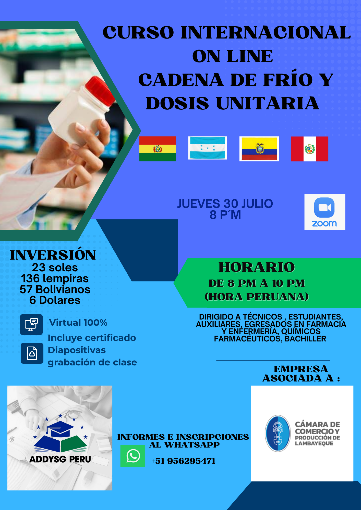 CADENA DE FRÍO Y DOSIS UNITARIA