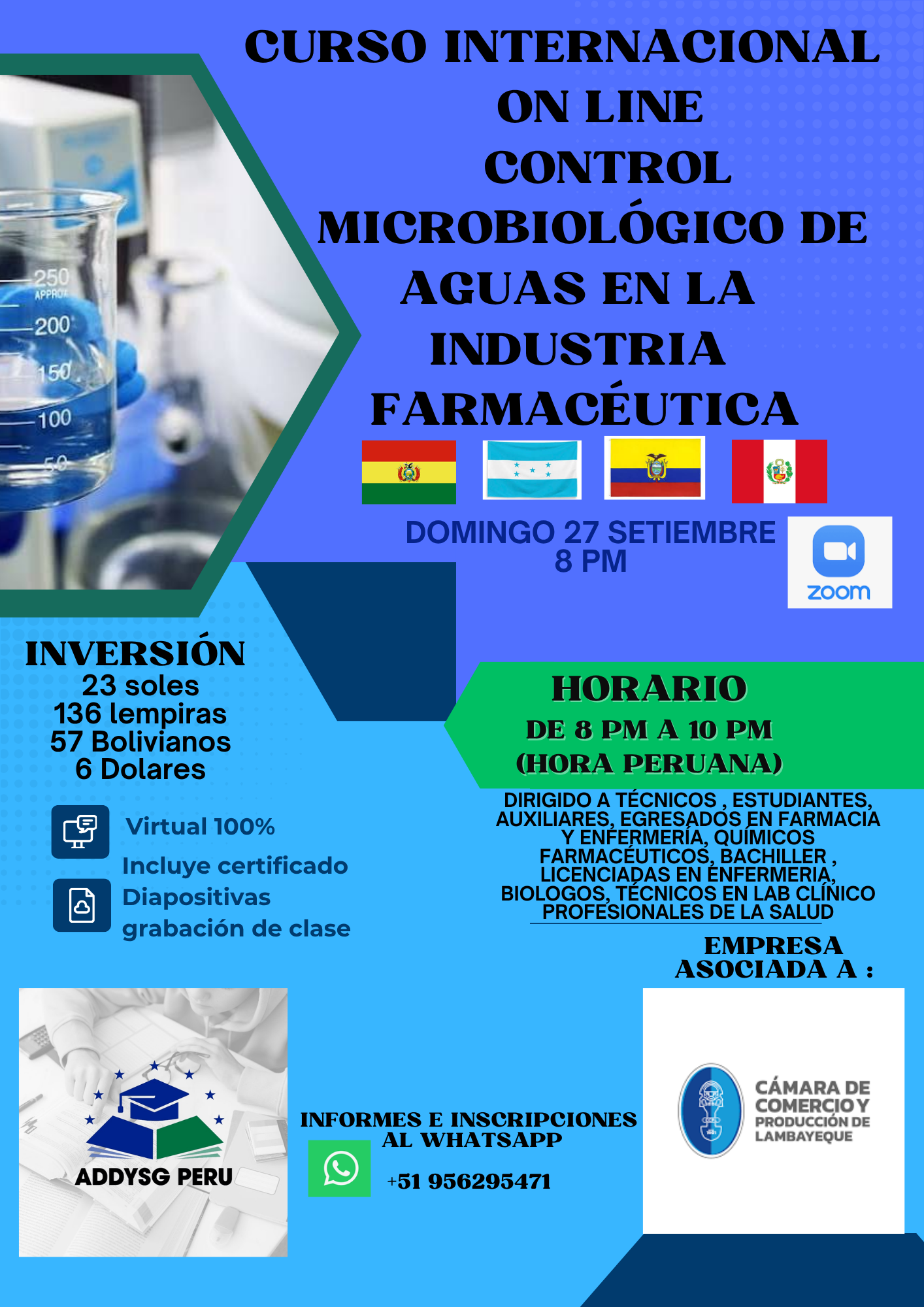 CONTROL MICROBIOLÓGICO DE AGUAS EN LA INDUSTRIA FARMACÉUTICA