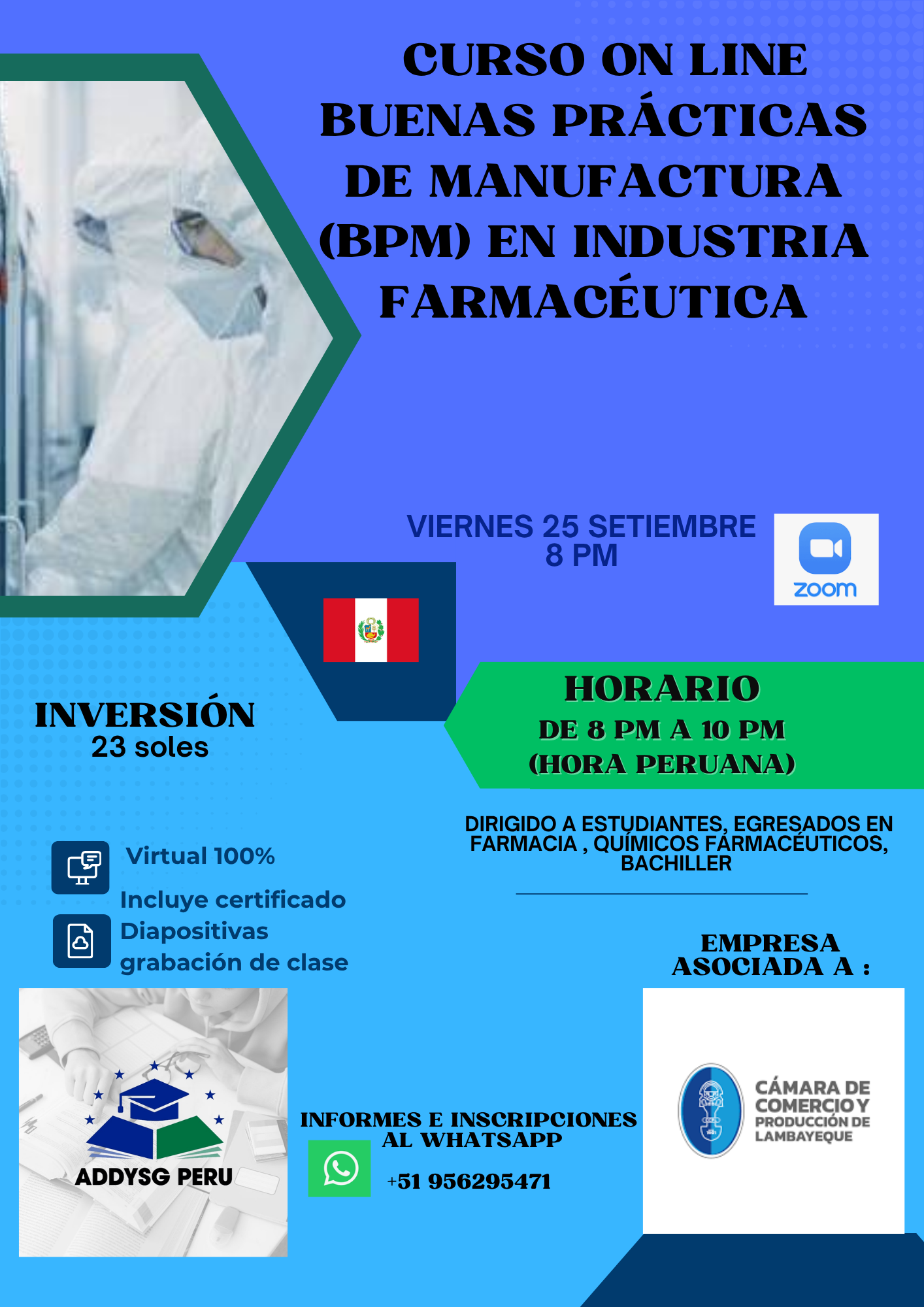 BUENAS PRÁCTICAS DE MANUFACTURA EN LA INDUSTRIA FARMACÉUTICA