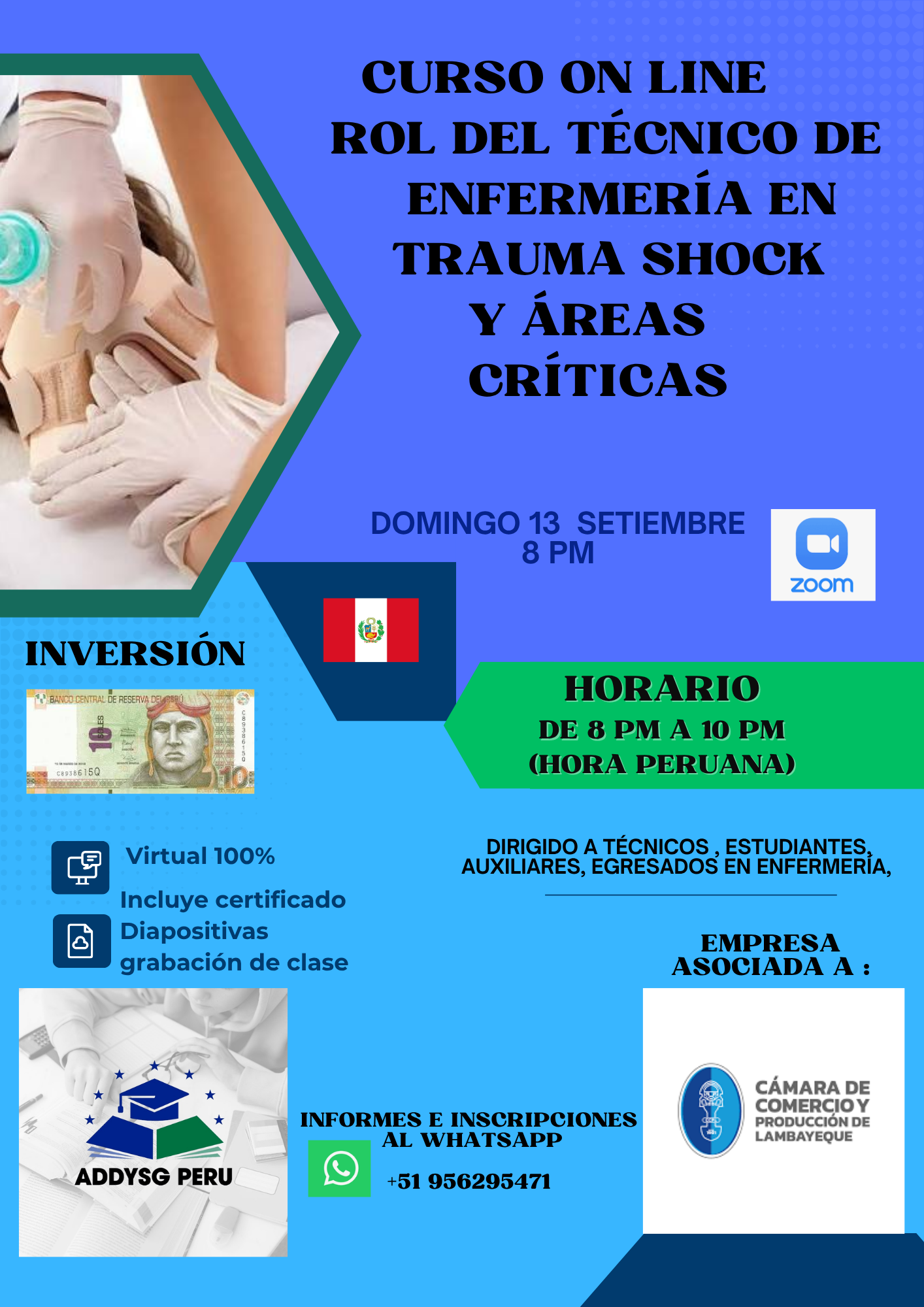 ROL DEL TÉCNICO DE ENFERMERÍA EN TRAUMA SHOCK Y ÁREAS CRÍTICAS